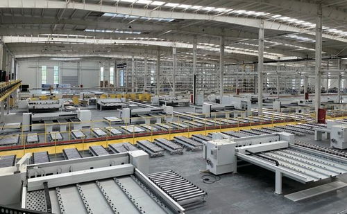 木道家居的整廠智能物流系統